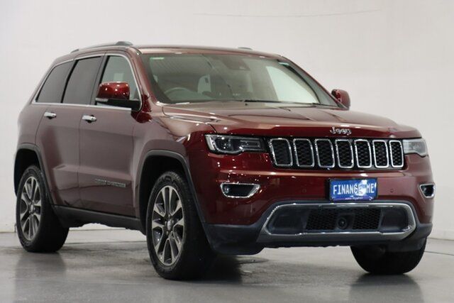 Used Jeep Grand Cherokee WK MY18 Limited Victoria Park, 2018 Jeep Grand Cherokee WK MY18 Limited Red 8 Speed Sports Automatic Wagon
