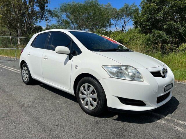 Used Toyota Corolla ZRE152R Ascent Yallah, 2008 Toyota Corolla ZRE152R Ascent White 4 Speed Automatic Hatchback