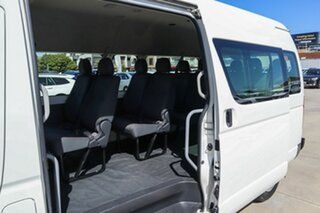 2017 Toyota HiAce TRH223R Commuter High Roof Super LWB White 6 Speed Automatic Bus.