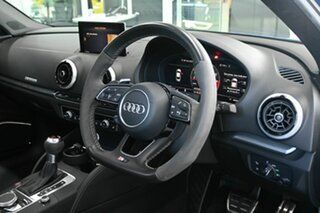 2017 Audi RS 3 8V MY18 S Tronic Quattro Blue 7 Speed Sports Automatic Dual Clutch Sedan.