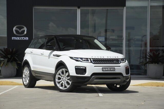 Used Land Rover Range Rover Evoque L538 MY18 SE Kirrawee, 2017 Land Rover Range Rover Evoque L538 MY18 SE White 9 Speed Sports Automatic Wagon