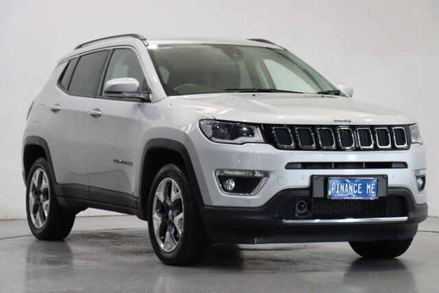 Used Jeep Compass M6 MY21 Limited Victoria Park, 2021 Jeep Compass M6 MY21 Limited Silver 9 Speed Automatic Wagon