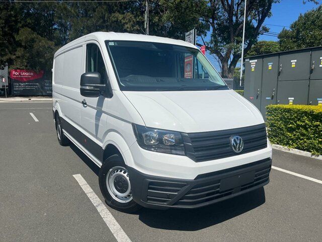New Volkswagen Crafter SY1 MY24 35 MWB FWD TDI340 Botany, 2024 Volkswagen Crafter SY1 MY24 35 MWB FWD TDI340 White 8 Speed Automatic Van