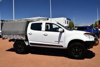 2015 Holden Colorado RG MY16 LS Crew Cab White 6 Speed Manual Cab Chassis