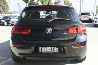 2015 BMW 1 Series F20 MY0714 118i Steptronic Black 8 Speed Sports Automatic Hatchback