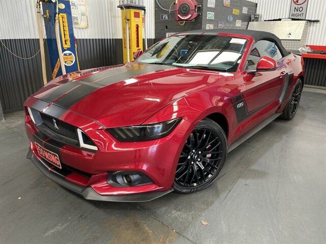 Used Ford Mustang FM MY17 GT 5.0 V8 McGraths Hill, 2017 Ford Mustang FM MY17 GT 5.0 V8 Red 6 Speed Automatic Convertible