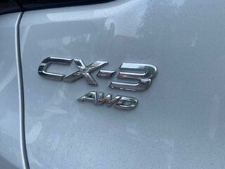 2020 Mazda CX-3 DK4W7A Akari SKYACTIV-Drive i-ACTIV AWD White 6 Speed Sports Automatic Wagon.