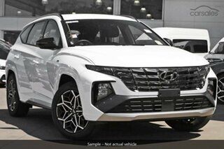 2023 Hyundai Tucson NX4.V2 MY24 Elite D-CT AWD N Line White Cream 7 Speed.