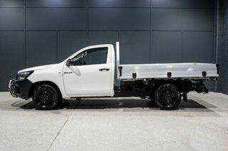 2019 Toyota Hilux GUN122R MY19 Workmate White 5 Speed Manual Cab Chassis