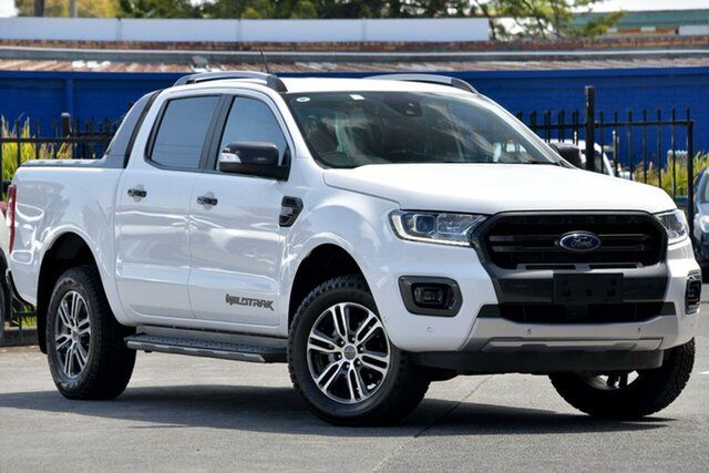 Used Ford Ranger PX MkIII 2021.75MY Wildtrak Vermont, 2021 Ford Ranger PX MkIII 2021.75MY Wildtrak White 6 Speed Sports Automatic Double Cab Pick Up