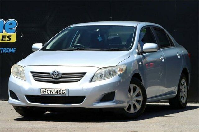 Used Toyota Corolla ZRE152R Ascent Campbelltown, 2007 Toyota Corolla ZRE152R Ascent Blue 4 Speed Automatic Sedan