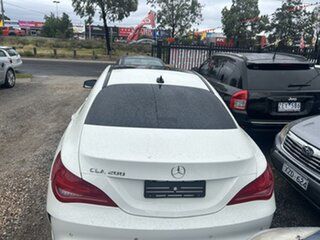2016 Mercedes-Benz CLA200 117 MY16 White 7 Speed Automatic Coupe.