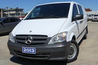 2013 Mercedes-Benz Vito 639 MY11 113CDI LWB White 5 Speed Automatic Van.