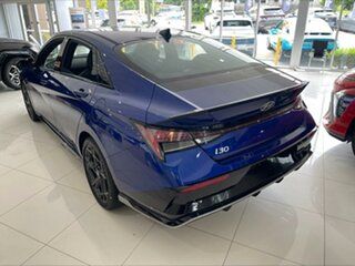2023 Hyundai i30 CN7.V1 MY23 N Line D-CT Intense Blue 7 Speed Sports Automatic Dual Clutch Sedan.