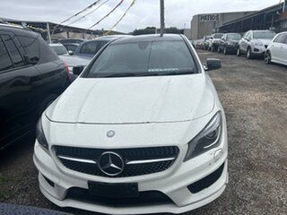 2016 Mercedes-Benz CLA200 117 MY16 White 7 Speed Automatic Coupe.