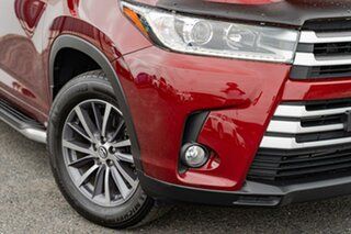 2017 Toyota Kluger GSU55R GXL AWD Red 8 Speed Sports Automatic Wagon.