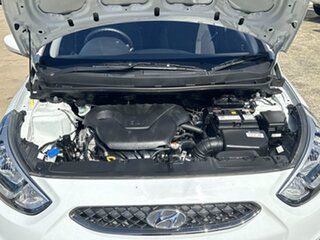 2018 Hyundai Accent RB6 MY19 Sport Chalk White 6 Speed Sports Automatic Hatchback