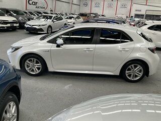 2022 Toyota Corolla ZWE211R Ascent Sport Hybrid White Continuous Variable Hatchback.