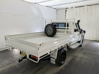 2008 Toyota Landcruiser VDJ79R Workmate White Cab Chassis