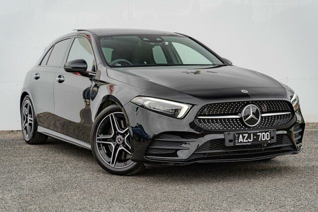 Pre-Owned Mercedes-Benz A-Class W177 A250 DCT 4MATIC Keysborough, 2019 Mercedes-Benz A-Class W177 A250 DCT 4MATIC Black 7 Speed Sports Automatic Dual Clutch Hatchback