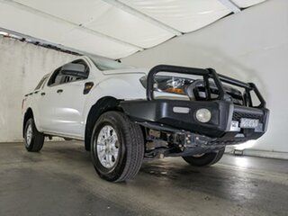 2015 Ford Ranger PX MkII XLS Double Cab White 6 Speed Sports Automatic Utility