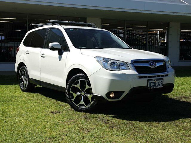Used Subaru Forester S4 MY15 2.5i-S CVT AWD Victoria Park, 2015 Subaru Forester S4 MY15 2.5i-S CVT AWD White 6 Speed Constant Variable Wagon