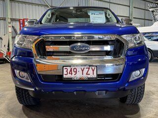2016 Ford Ranger PX MkII XLT Double Cab Blue 6 Speed Sports Automatic Utility