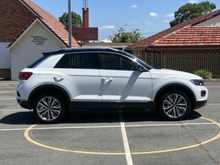 2021 Volkswagen T-ROC A11 MY21 110TSI Style White 8 Speed Sports Automatic Wagon.