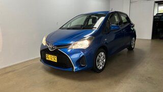 2015 Toyota Yaris NCP130R MY15 Ascent Blue 5 Speed Manual Hatchback