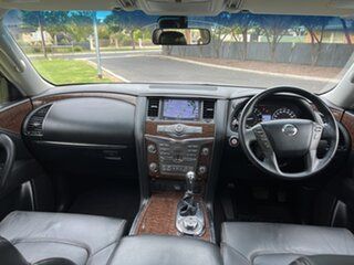 2018 Nissan Patrol Y62 Series 4 MY18 TI (4x4) Silver 7 Speed Automatic Wagon