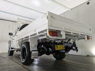 2008 Toyota Landcruiser VDJ79R Workmate White Cab Chassis