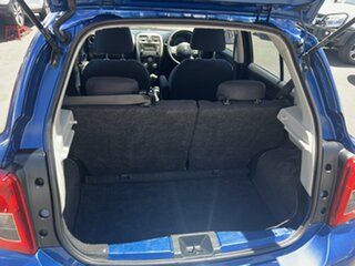 2015 Nissan Micra K13 Series 4 MY15 ST Blue 4 Speed Automatic Hatchback