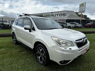 2013 Subaru Forester S4 MY13 2.5i-S Lineartronic AWD White 6 Speed Constant Variable Wagon.