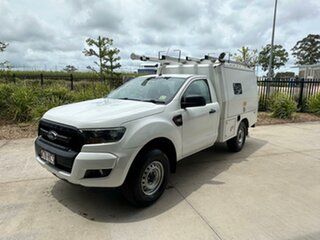 2017 Ford Ranger PX MkII XL Hi-Rider White 6 Speed Sports Automatic Cab Chassis.