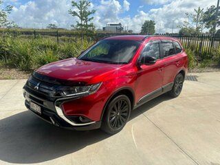 2020 Mitsubishi Outlander ZL MY20 Black Edition 2WD Red 6 Speed Constant Variable Wagon.