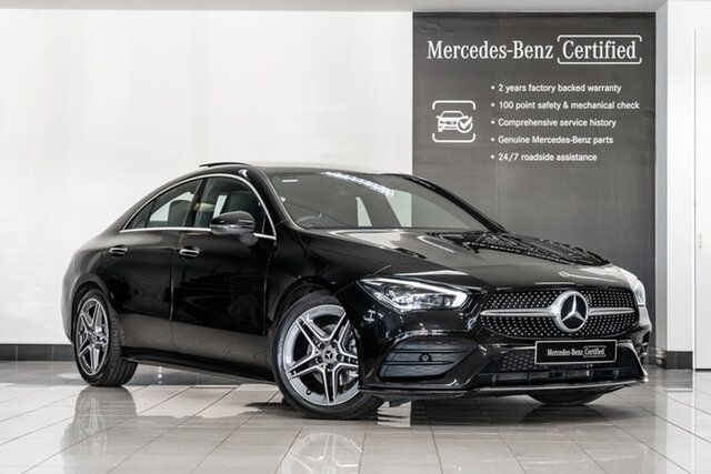 Certified Pre-Owned Mercedes-Benz CLA-Class C118 803+053MY CLA200 DCT Narre Warren, 2023 Mercedes-Benz CLA-Class C118 803+053MY CLA200 DCT Cosmos Black 7 Speed