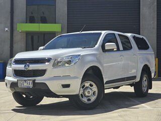 2015 Holden Colorado RG MY16 LS Crew Cab 4x2 White 6 Speed Sports Automatic Utility
