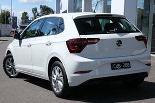 2023 Volkswagen Polo AE MY24 85TSI DSG Style Pure White 7 Speed Sports Automatic Dual Clutch.
