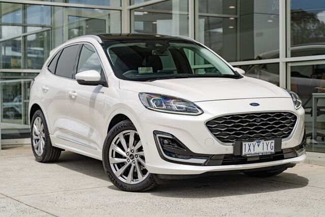 Used Ford Escape ZH 2023.25MY Vignale Ferntree Gully, 2023 Ford Escape ZH 2023.25MY Vignale White 8 Speed Sports Automatic SUV