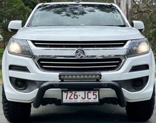 2017 Holden Colorado RG MY18 LS Crew Cab White 6 Speed Sports Automatic Cab Chassis.