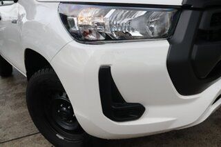 2023 Toyota Hilux GUN125R 4x4 Glacier White 6 Speed Automatic Dual Cab Chassis