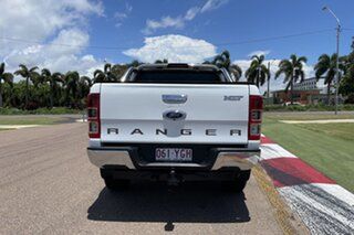 2018 Ford Ranger PX MkII 2018.00MY XLT Double Cab 4x2 Hi-Rider Frozen White 6 Speed Sports Automatic