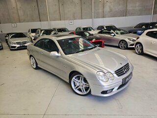2004 Mercedes-Benz CLK-Class C209 CLK55 AMG Silver 5 Speed Automatic Coupe.