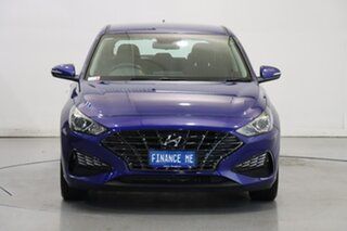 2023 Hyundai i30 PD.V4 MY23 Intense Blue 6 Speed Sports Automatic Hatchback.