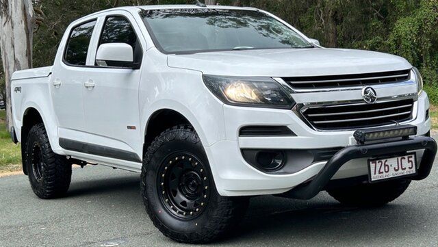 Used Holden Colorado RG MY18 LS Crew Cab Southport, 2017 Holden Colorado RG MY18 LS Crew Cab White 6 Speed Sports Automatic Cab Chassis
