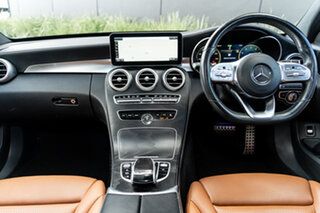 2018 Mercedes-Benz C-Class W205 809MY C200 9G-Tronic Cavansite Blue 9 Speed Sports Automatic Sedan
