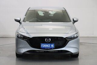 2020 Mazda 3 BP2H7A G20 SKYACTIV-Drive Touring Silver 6 Speed Sports Automatic Hatchback