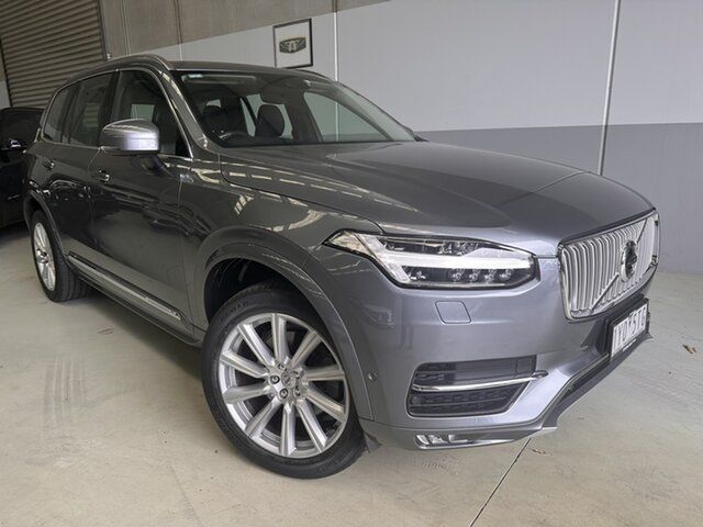 Used Volvo XC90 L Series MY17 D5 Geartronic AWD Inscription Seaford, 2016 Volvo XC90 L Series MY17 D5 Geartronic AWD Inscription Grey 8 Speed Sports Automatic Wagon