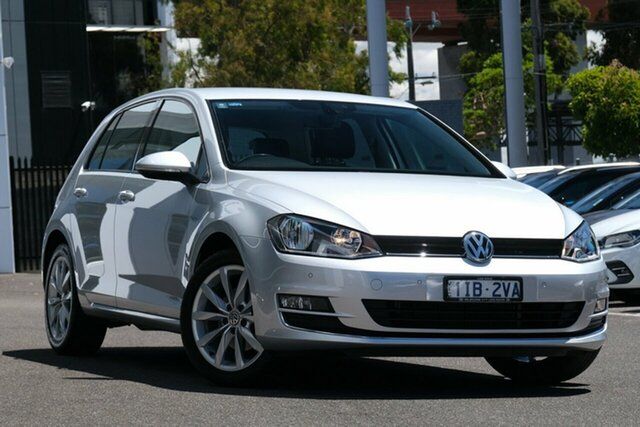 Used Volkswagen Golf VII MY17 110TSI DSG Highline Port Melbourne, 2017 Volkswagen Golf VII MY17 110TSI DSG Highline Silver 7 Speed Sports Automatic Dual Clutch