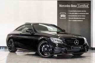 2023 Mercedes-Benz C-Class C205 803+053MY C200 9G-Tronic Obsidian Black 9 Speed Sports Automatic.